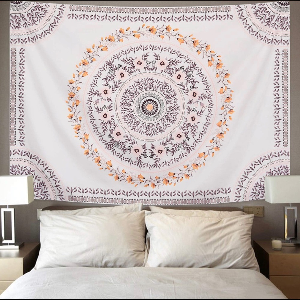 Mandala Tapestry Hippie Style Flower Wall Art